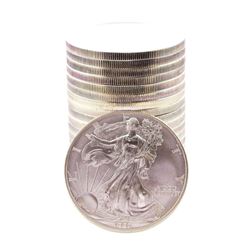 Roll of (20) Brilliant Uncirculated 1997 $1 American Silver Eagle Coins