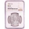 Image 1 : 1885-O $1 Morgan Silver Dollar Coin NGC MS63