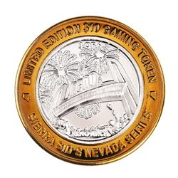 .999 Silver Sierra Sid's Sparks, Nevada $10 Casino Limited Edition Gaming Token