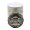 Image 2 : Roll of (20) Brilliant Uncirculated 1963 Franklin Half Dollar Coins