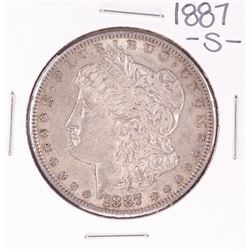 1887-S $1 Morgan Silver Dollar Coin