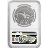 Image 2 : 1792-2017 Half Disme 1 oz. Silver Medal NGC PF70 W/Edmund C. Moy Signature