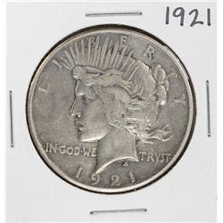 1921 $1 Peace Silver Dollar Coin