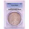 Image 1 : 1879-S $1 Morgan Silver Dollar Coin PCGS MS63