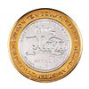 Image 2 : .999 Silver Plaza Hotel and Casino Las Vegas $10 Casino Limited Edition Gaming Token