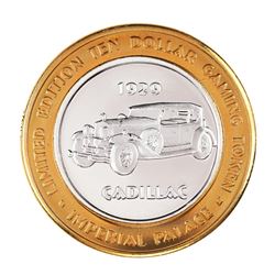 .999 Silver Imperial Palace Hotel & Casino Las Vegas $10 Limited Edition Gaming Token