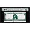 Image 1 : 1929 10 Unit American Bank Note Co. "Test Note" PMG Choice Uncirculated 63EPQ