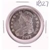 Image 1 : 1827 Square 2 Capped Bust Half Dollar Coin