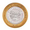 Image 1 : .999 Silver Plaza Hotel and Casino Las Vegas $10 Casino Limited Edition Gaming Token