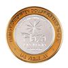 Image 2 : .999 Silver Plaza Hotel and Casino Las Vegas $10 Casino Limited Edition Gaming Token