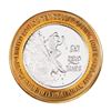 Image 1 : .999 Silver Reno Tahoe International Airport $10 Casino Limited Edition Gaming Token