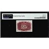 Image 2 : 1863 25 Cents Second Issue Fractional Note Fr.1288 PMG Choice Uncirculated 64EPQ