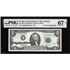 Image 1 : 1995 $2 Federal Reserve Note PMG Superb Gem Uncirculated 67EPQ Courtesy Autograph