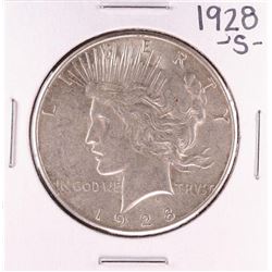 1928-S $1 Peace Silver Dollar Coin