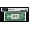 Image 2 : 1935 $1 Silver Certificate Note Fr.1607 PMG Gem Uncirculated 66EPQ