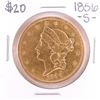 Image 1 : 1856-S $20 Liberty Head Double Eagle Gold Coin