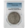 Image 1 : 1892-CC $1 Morgan Silver Dollar Coin PCGS VF30