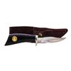 Image 1 : H. Grace Marker Knife with 1/10 oz American Gold Eagle Coin Embedded