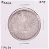 Image 1 : 1899 Mexico Un Peso Silver Coin