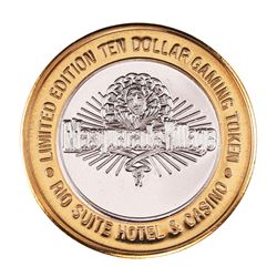 .999 Silver Rio Suite Hotel & Casino Las Vegas, NV $10 Limited Edition Gaming Token