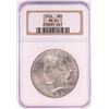 Image 1 : 1924 $1 Peace Silver Dollar Coin NGC MS65