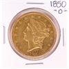 Image 1 : 1850-O $20 Liberty Head Double Eagle Gold Coin