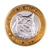 Image 1 : .999 Silver Sierra Sid's Sparks, Nevada $10 Casino Limited Edition Gaming Token