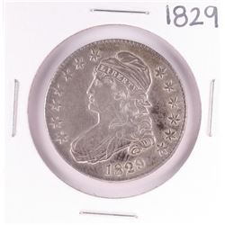 1829 Capped Bust Half Dollar Coin