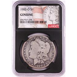1900-O $1 Morgan Silver Dollar Coin NGC Genuine