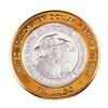 Image 1 : .999 Fine Silver Flamingo Las Vegas, Nevada $10 Limited Edition Gaming Token