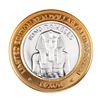 Image 1 : .999 Fine Silver Luxor Las Vegas, Nevada $10 Limited Edition Gaming Token