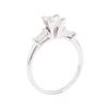 Image 4 : Platinum 1.05 ctw Diamond Ring