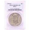Image 1 : 1974-S $1 Proof Eisenhower Silver Dollar Coin PCGS PR69DCAM