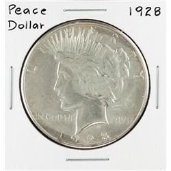 1928 $1 Peace Silver Dollar Coin