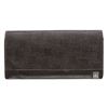 Image 2 : Dunhill Dark Brown Canvas Leather Bifold Long Wallet