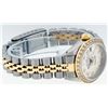 Image 4 : Rolex Ladies 2 Tone Yellow Gold Silver Diamond Datejust Wristwatch