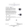 Image 5 : 1.64 ctw Blue Sapphire And Diamond Ring - 14KT White Gold