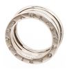 Image 3 : Bvlgari 18K White Gold B.zero1 Double Ring 48