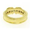 Image 5 : Jose Hess 18kt Yellow Gold 0.75 ctw Diamond Dual Buckle Band Ring