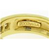 Image 7 : Jose Hess 18kt Yellow Gold 0.75 ctw Diamond Dual Buckle Band Ring