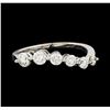 Image 2 : 0.50 ctw Diamond Ring - 18KT White Gold