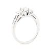 Image 4 : 0.94 ctw Diamond Ring - 14KT White Gold