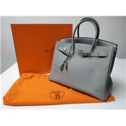 Hermes Dove Grey Birkin Bag 35cm