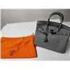 Image 5 : Hermes Dove Grey Birkin Bag 35cm