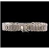 Image 2 : 0.88 ctw Diamond Bracelet - 14KT White Gold