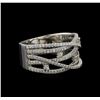 Image 1 : 1.05 ctw Diamond Ring - 14KT White Gold