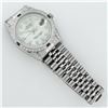 Image 9 : Rolex Mens Stainless Steel Diamond Lugs MOP Diamond & Sapphire Datejust Wristwat