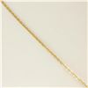 Image 4 : 14K Yellow Gold Double 10mm Pink Rose Quartz Bead Pendant & 16" Cable Link Chain