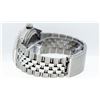Image 9 : Rolex Mens Stainless Steel Diamond Lugs MOP Diamond & Sapphire Datejust Wristwat
