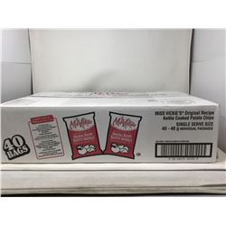 case of Miss Vickiesoriginal chips 40x40g